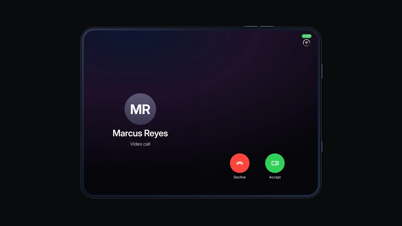 Video calls, voicemail, and SOS from the Lock Screen
